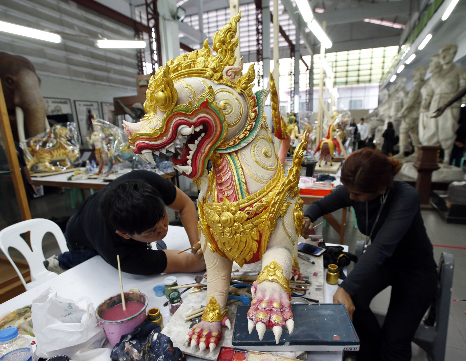 Thailand Royal Funeral Prep Photo Gallery